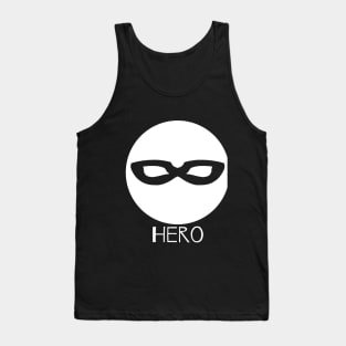 White Mask - Hero Tank Top